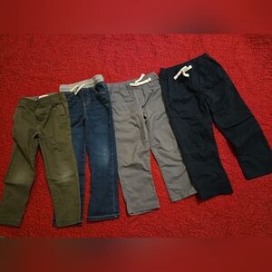 Old Navy Kids Jeans in Olive, Denim, Gray, and Navy